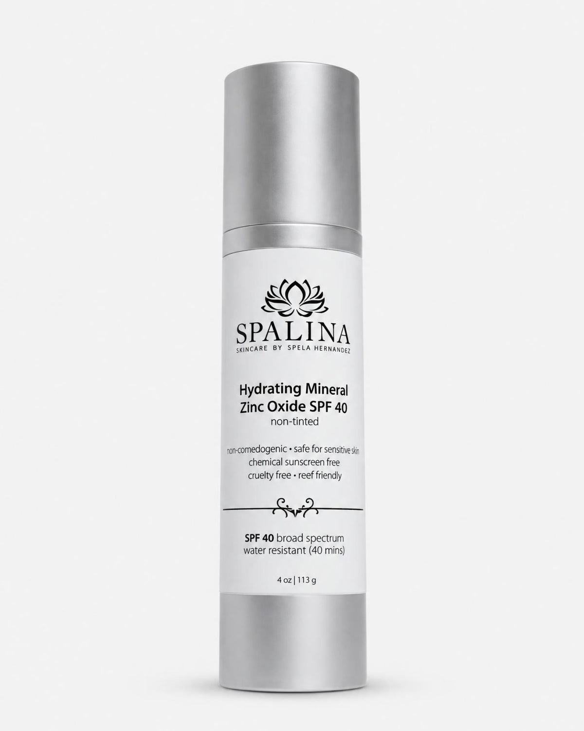 Hydrating Mineral Zinc Oxide SPF 40 Sunscreen