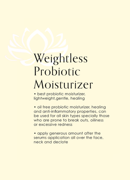 Weightless Probiotic Defense Creme